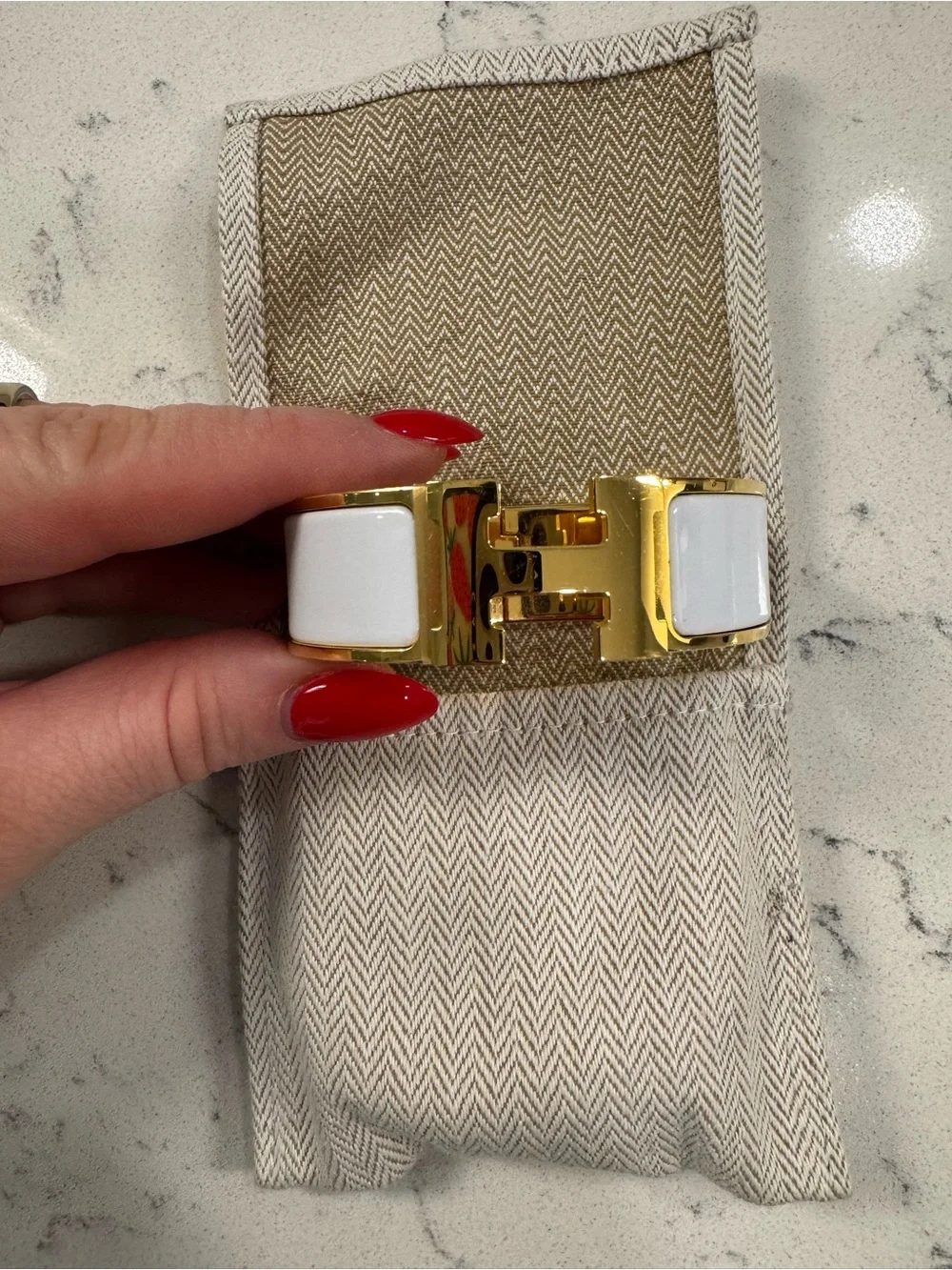 Hermes Clic Clac H bracelet - Picture 1 of 4
